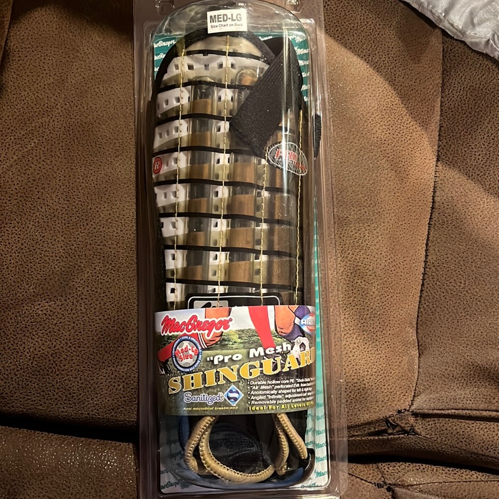 Mac Gregor “ Pro Mesh” Shin Guards Med- Large